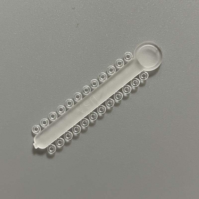Dental Elastic Ligature Ties 1008pcs/pack Orthodontic Rubber Bands O Rings Clear