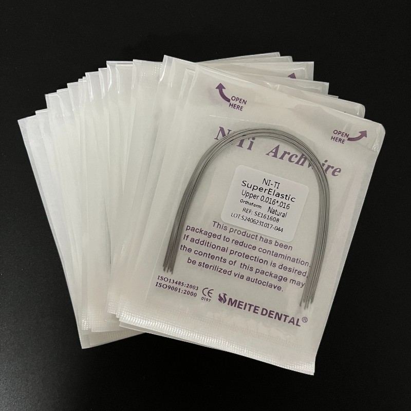10Packs Arch Wires Dental Orthodontic Super Elastic NiTi/Stainless Steel 100Pcs