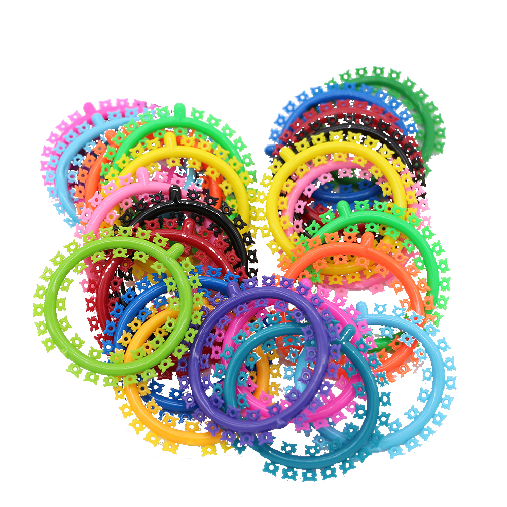 3packs 1000pcs/pack Dental orthodontic cartoon ligature ties flower mickey kitty