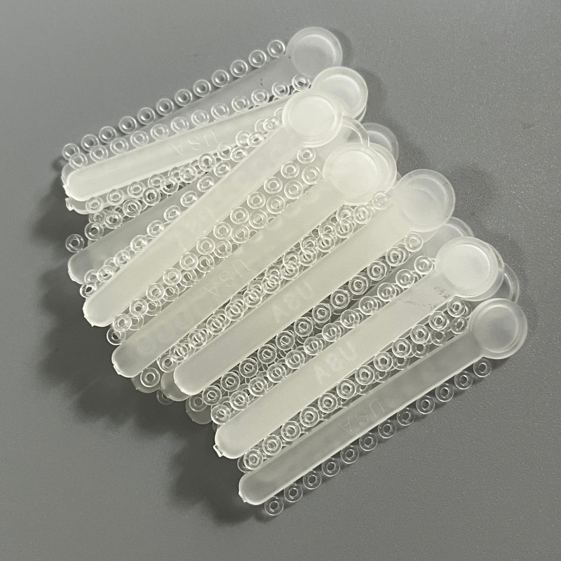 Dental Elastic Ligature Ties 1008pcs/pack Orthodontic Rubber Bands O Rings Clear