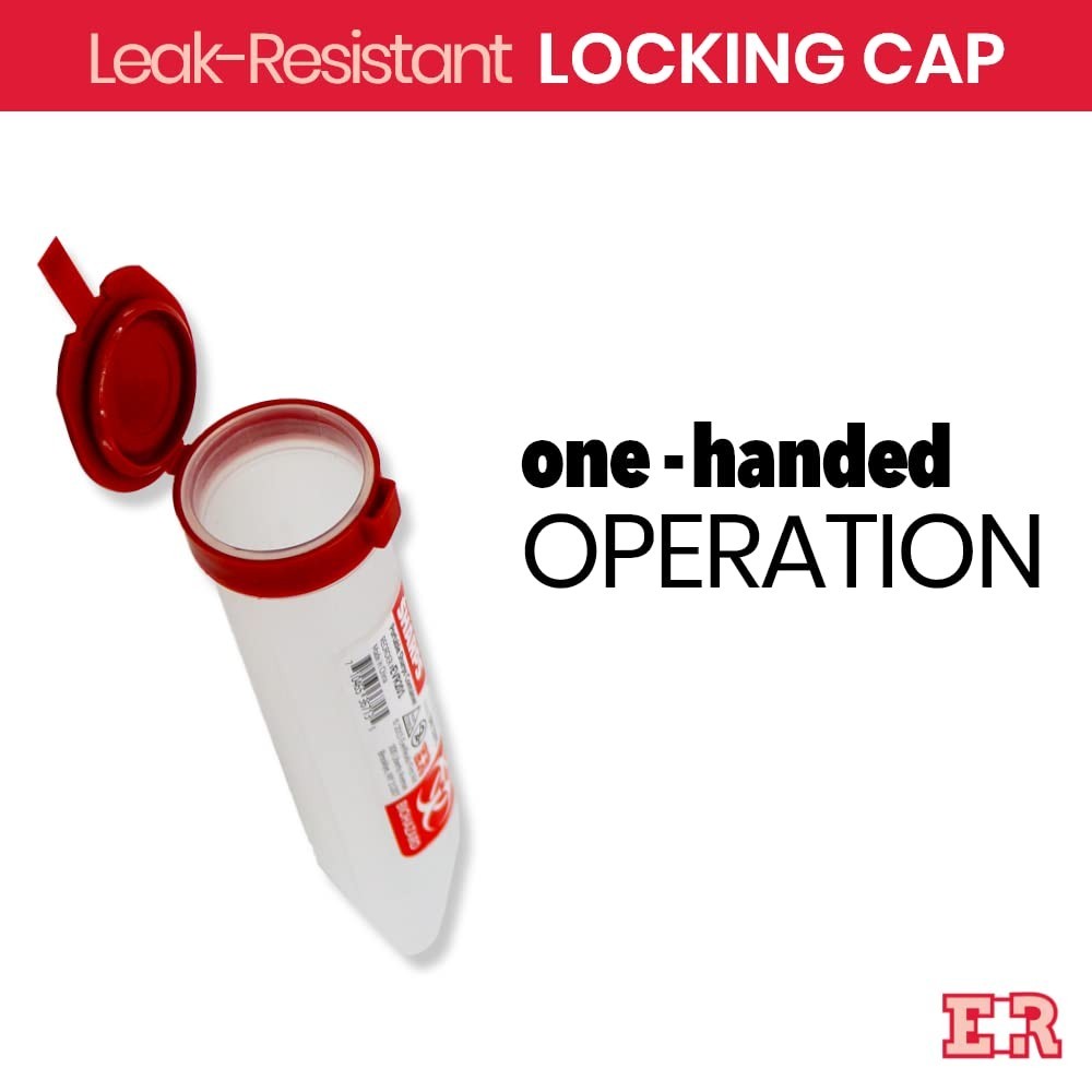 Portable Sharps Container with Locking Mechanism – 24 Count, Safe Disposal Solut