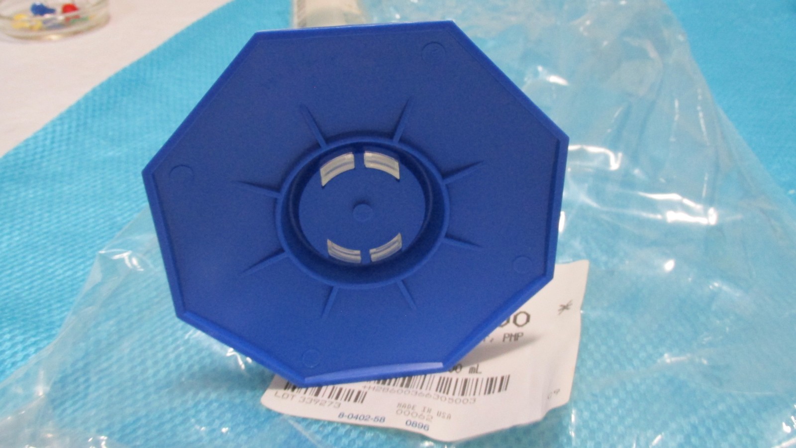 NALGENE Plastic Polypropylene 500mL TC/TD Gradu Cylinder Hex Base 3663-0500 NEW