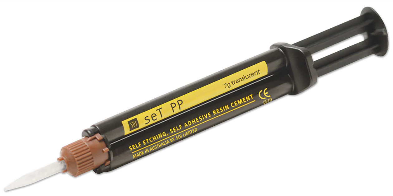 Dental SDI Set PP Self Etching Self Adhesive Fast & Easy Resin Cement 7gm