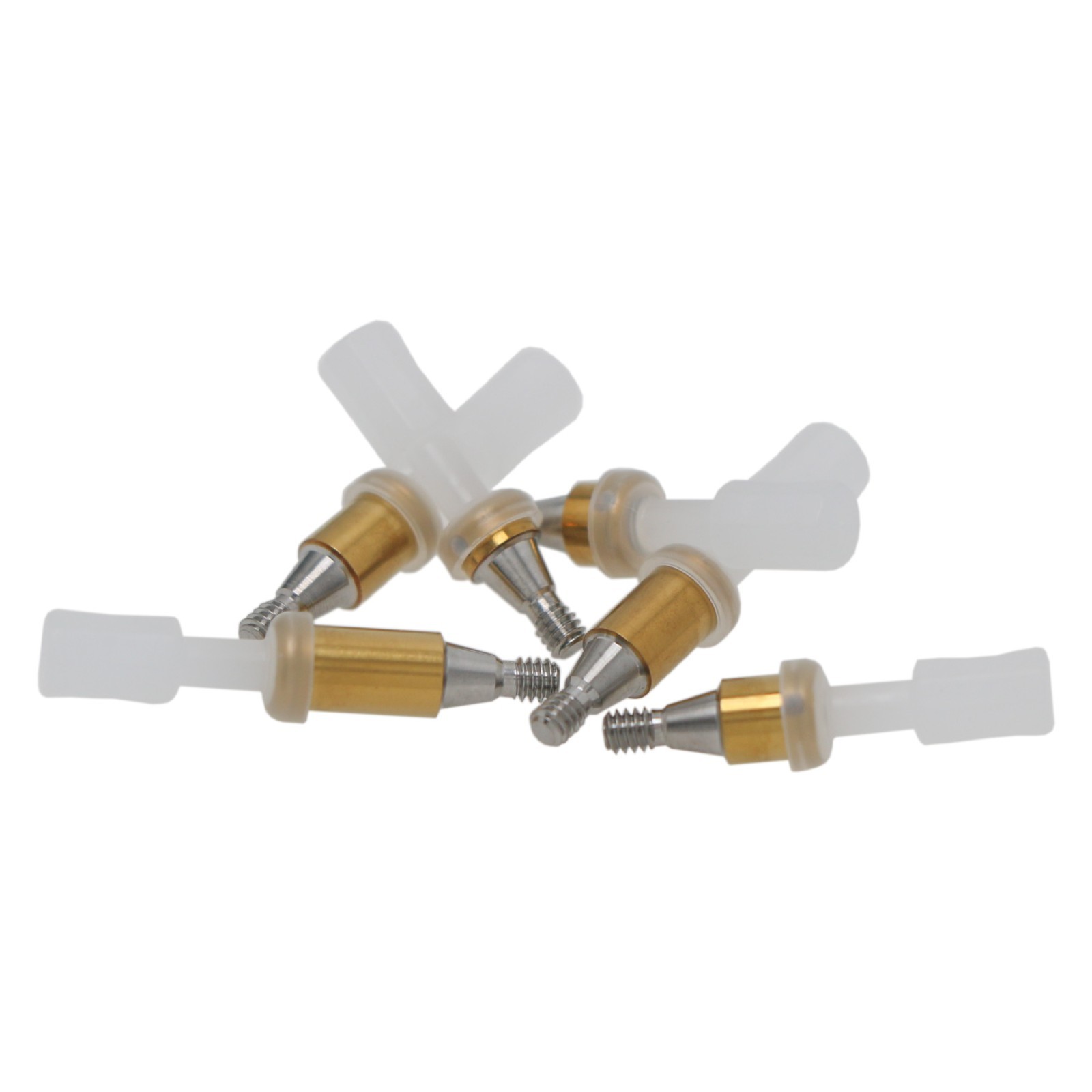 US Locator Overdenture Abutment & Male Cap Inserts Kit for Hiossen R/M Platform