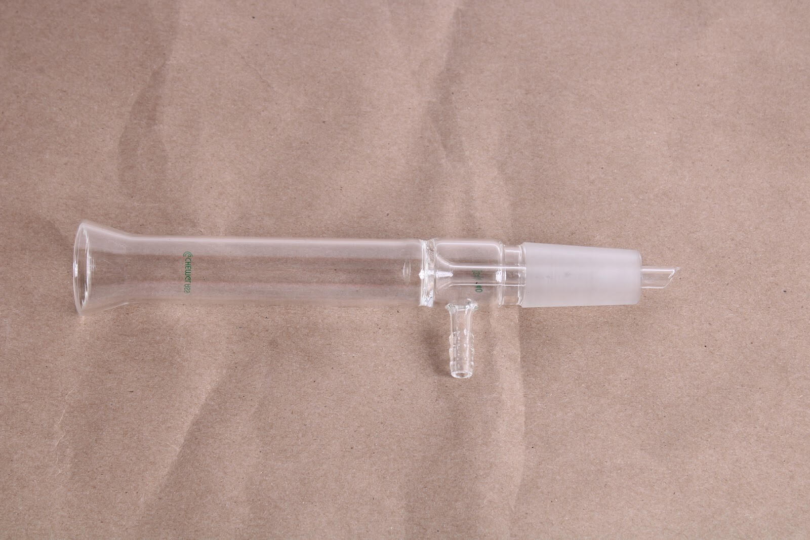 Chemglass Vacuum Filtration 38mm Flange #4 Pluro Stopper 24/40 Lower CG-1053-13