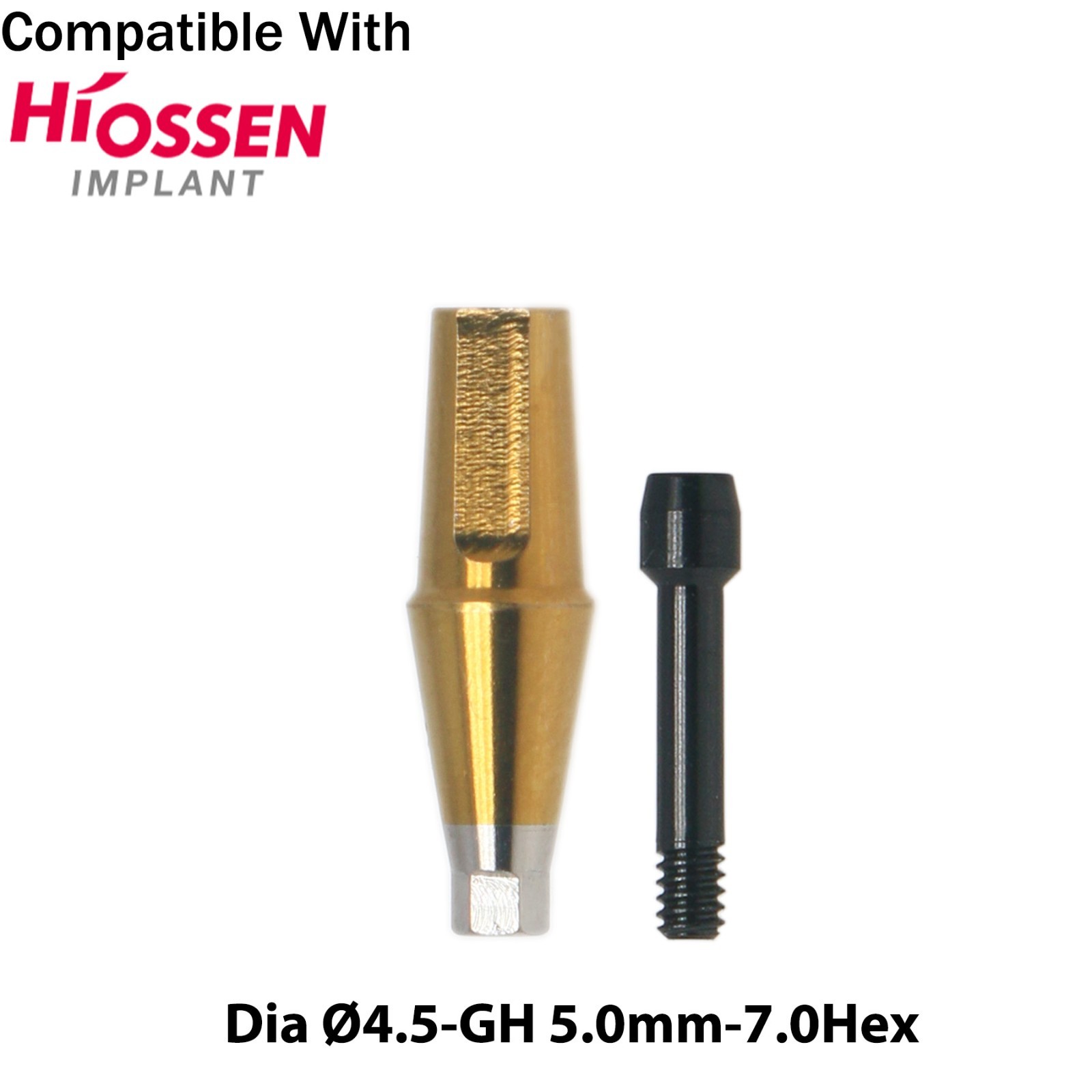 Dental Titanium Straight Transfer Abutment Mini/Regular for Osstem Hiossen TS
