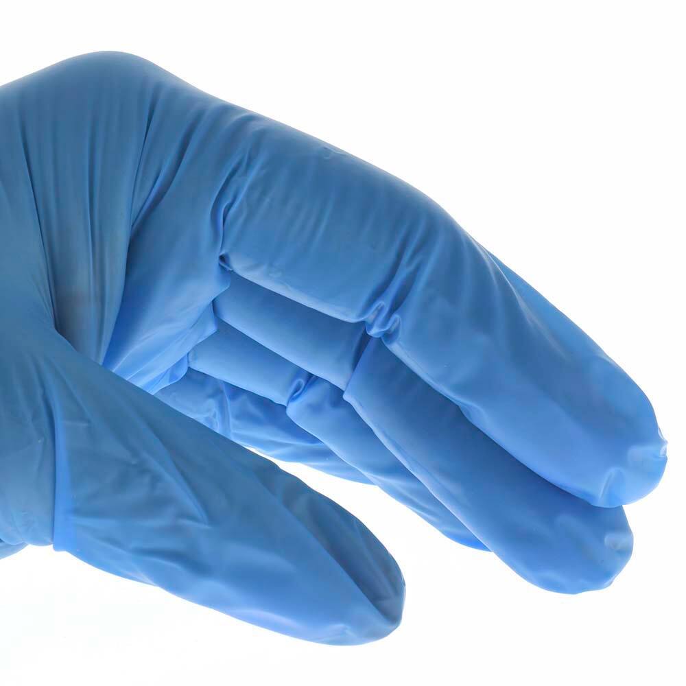 1,000 Count Synthetic 3 mil Vinyl Gloves, Size Small, Blue (10 boxes of 100)
