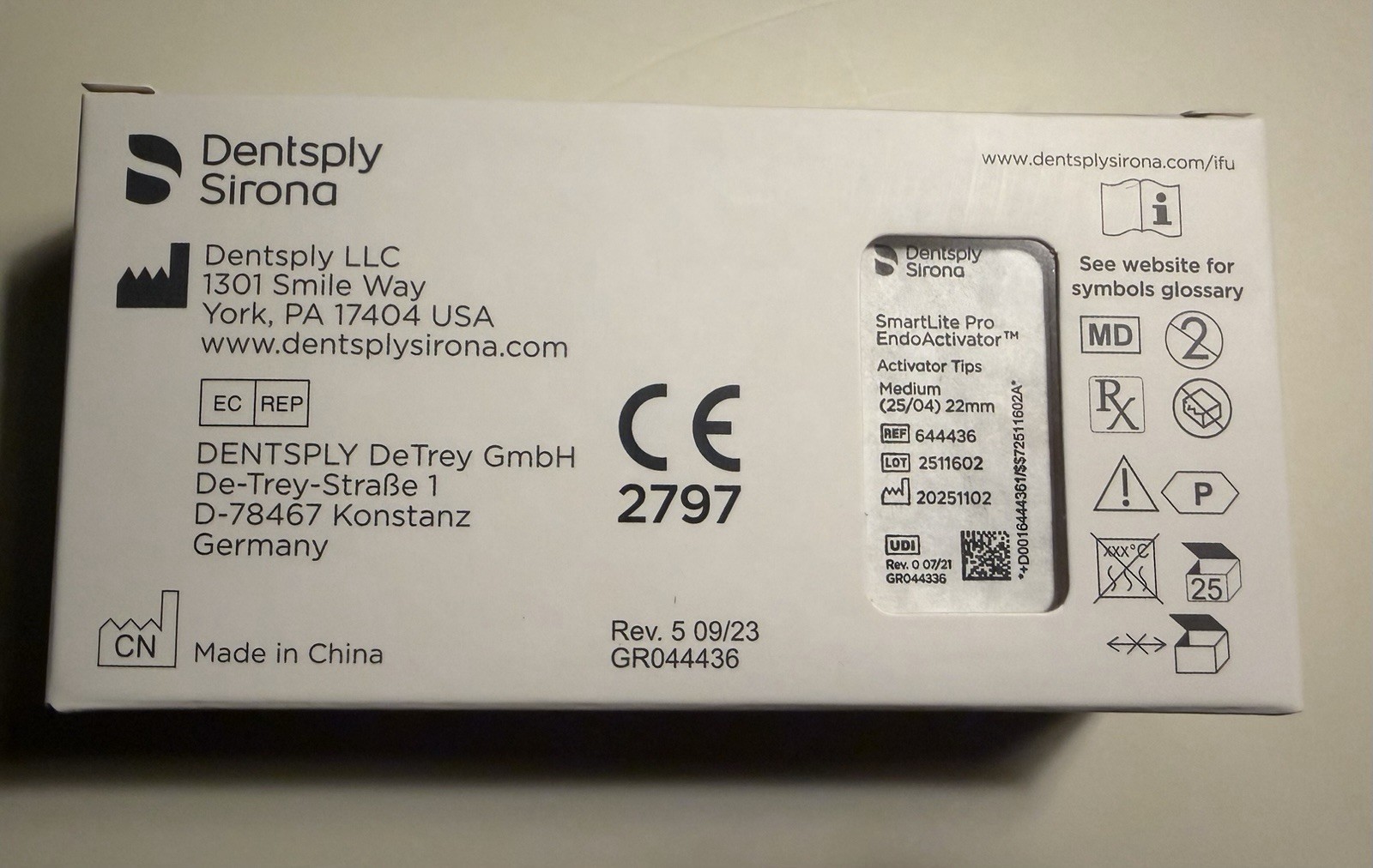 SmartLite Pro EndoActivator Tips By DentSply Sirona (25/Pack) medium 25 (22mm)