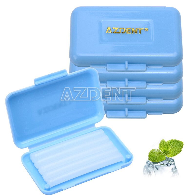 10Box Dental Orthodontic Wax for Relief Brackets Braces Gum Irritation 5pcs/box
