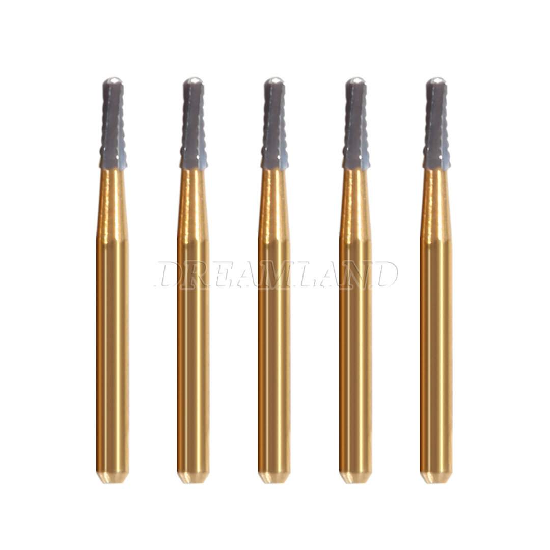 Dental Tungsten Steel Carbide Crown Metal Cutting Burs For High Speed FG-1957