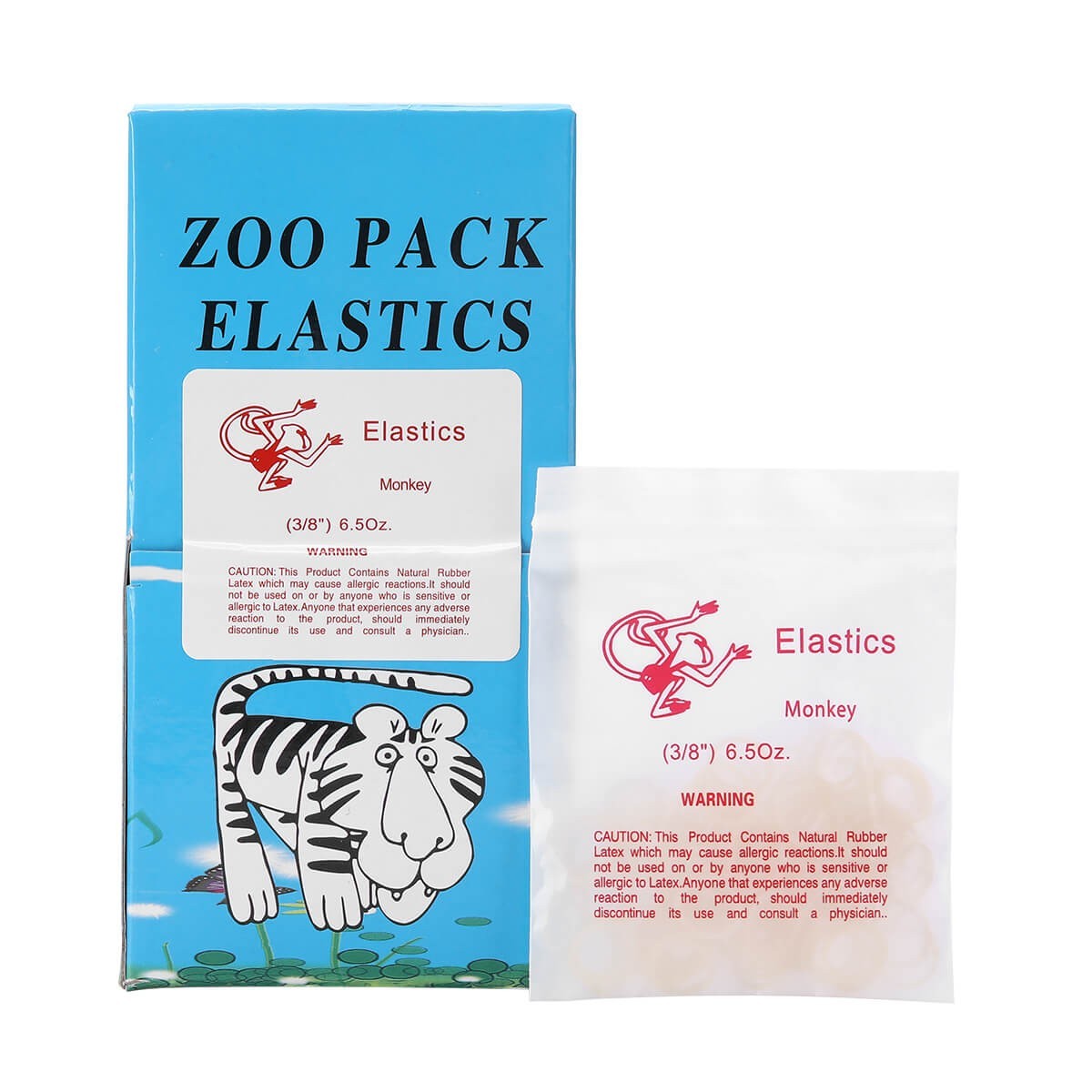 5000Pcs/box AZDENT Dental Orthodontic Elastics Latex Braces Rubber Bands 6.5 OZ