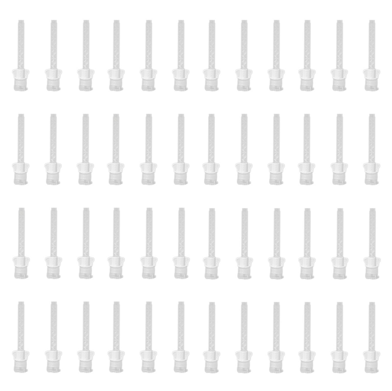 48/50Pcs DX-Mixer Dental Mixing Tips Impression Material 4.2/5.4/6.5mm 1:1/10:1