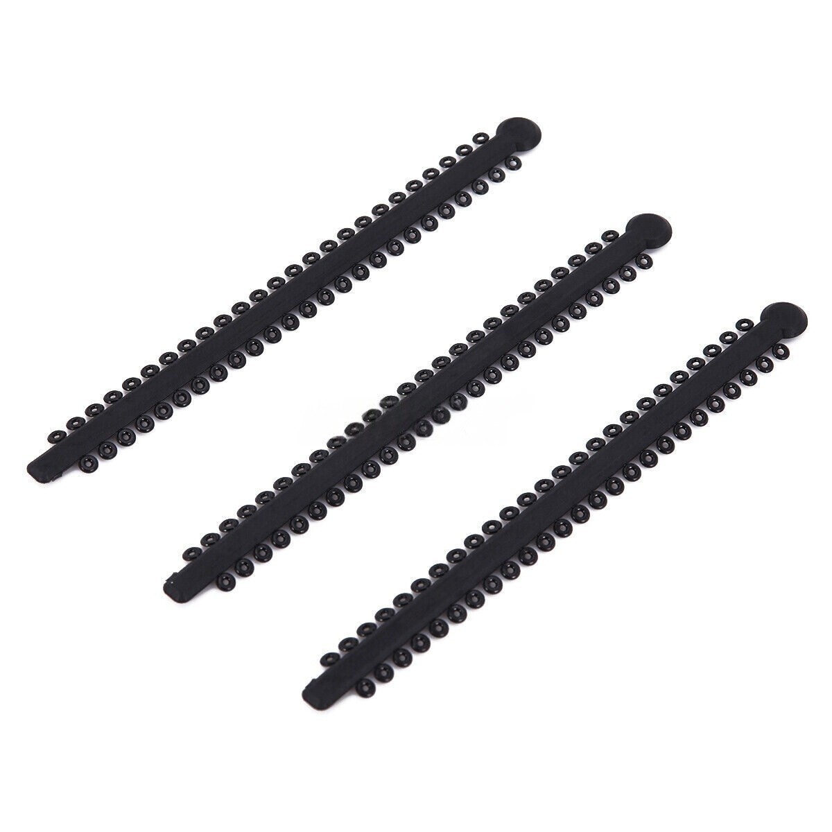 1000Pcs/Pack Dental Orthodontic Ligature Elastic Rubber Bands Braces Clear/Black