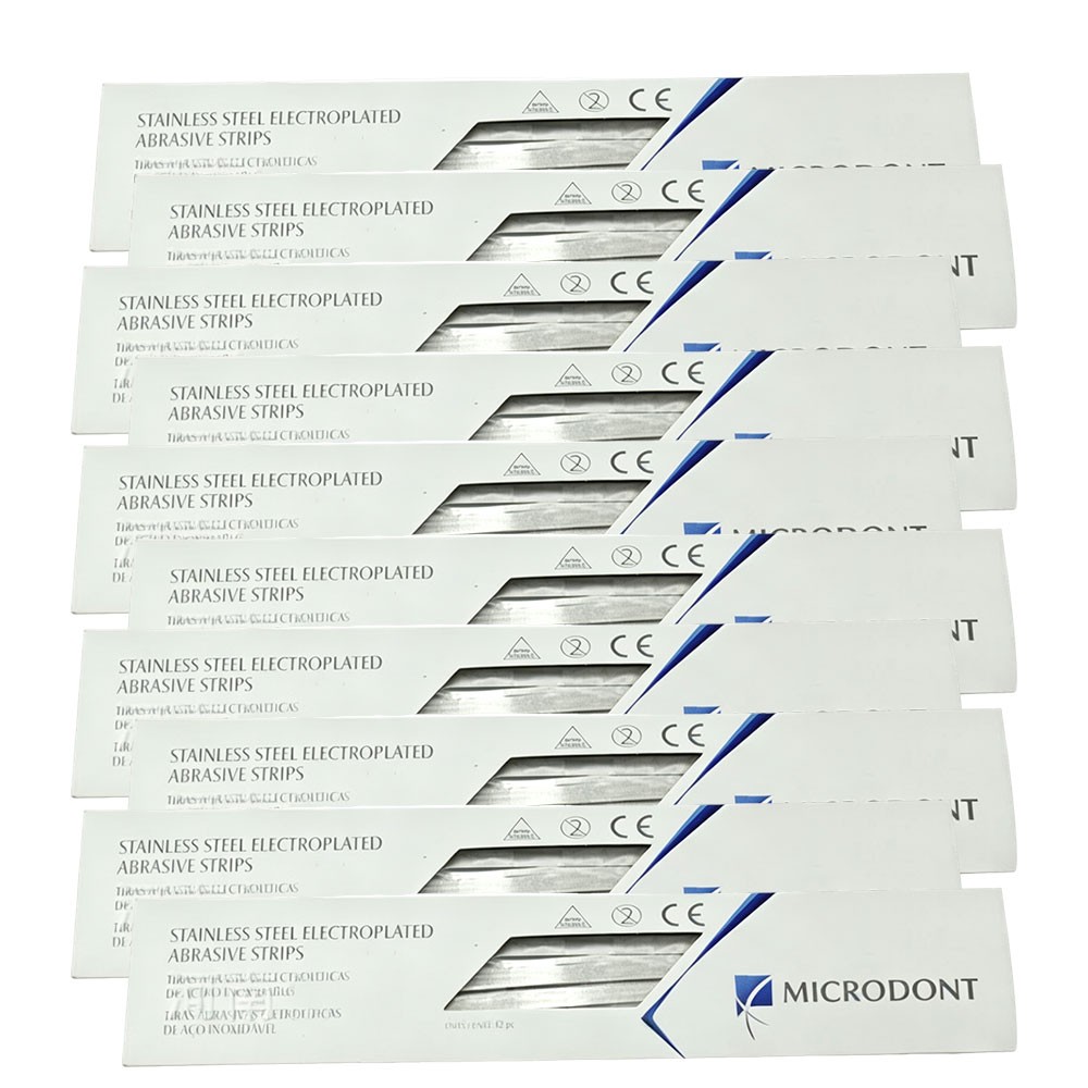 Dental Composite Polishing Strips Fine Coarse Grit One Side Double side 1pk/12pc