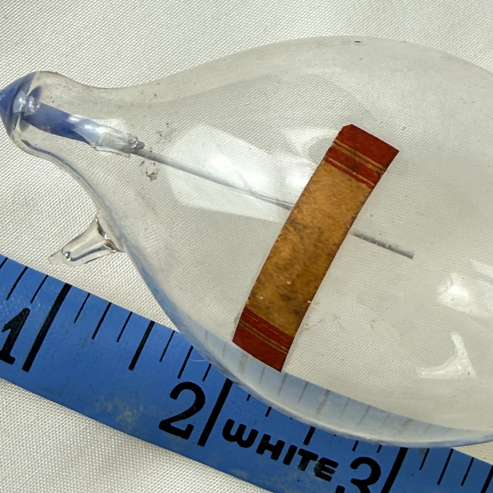 Vintage 1950s Pyrex Lab Glass 22in Long 3 Bulbs Brooklyn School Laboratory