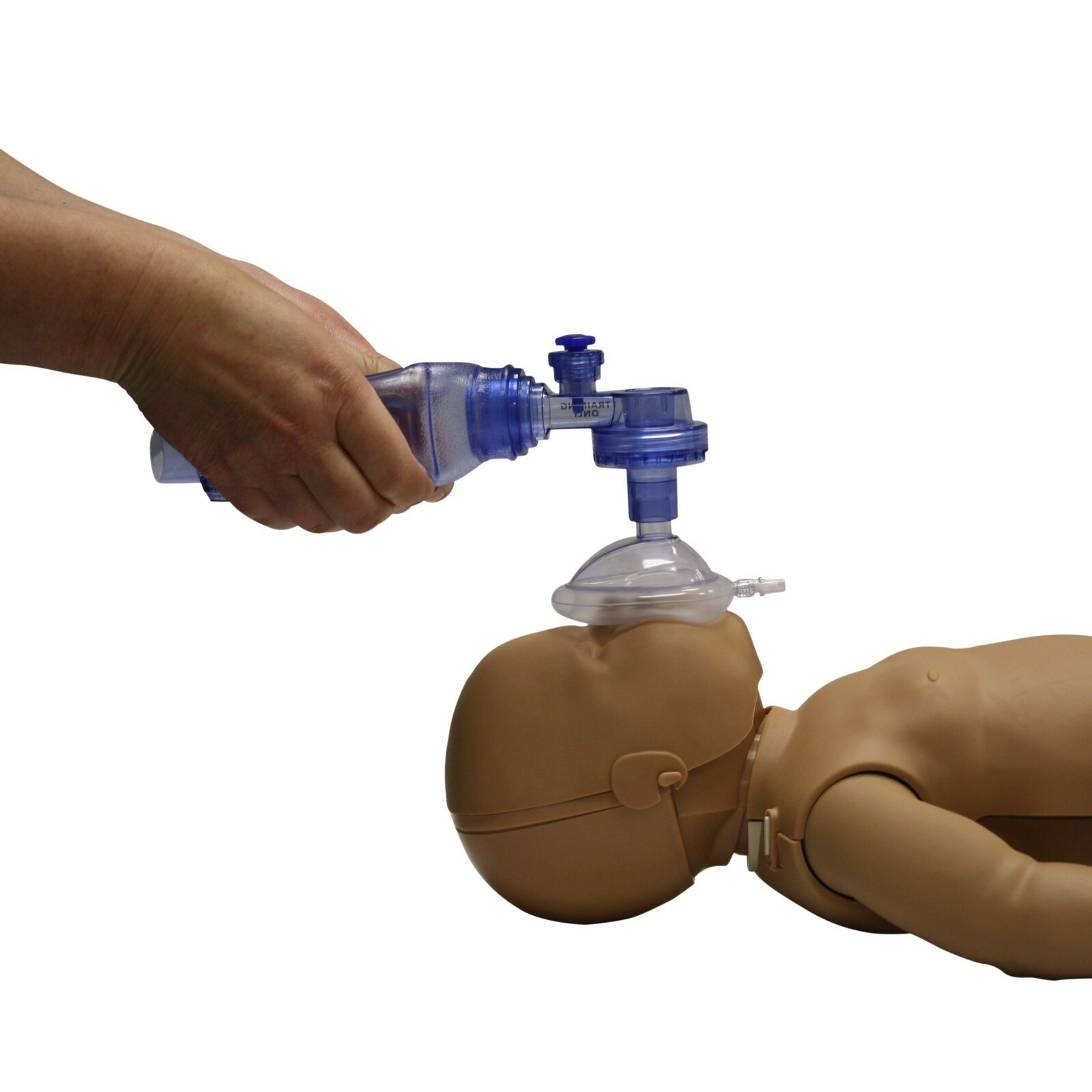 MCR Medical, Training Bag Valve Mask (BVM) in Reusable Mesh Bag, Infant