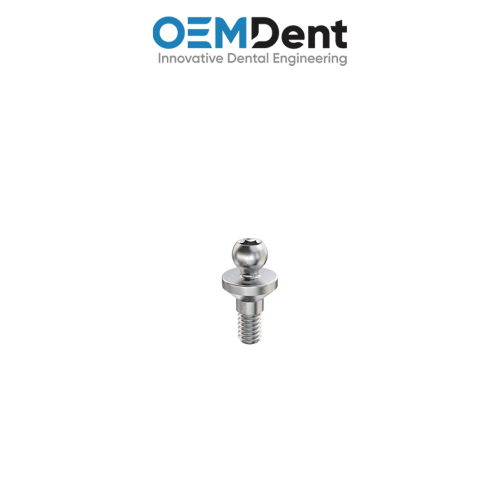 Straight Ball Attachment – DSI® Hexagon 2.42mm Compatible