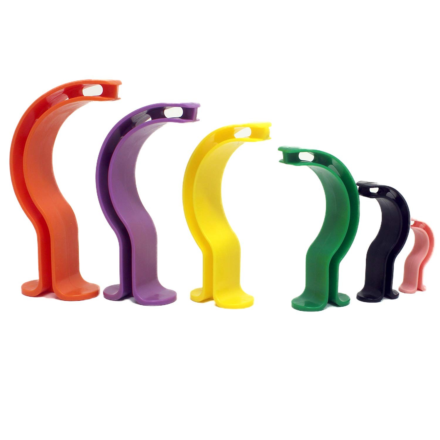 Ever Ready First Aid 6 Piece Assortment, 6 Color Coded Polypropylene Pieces