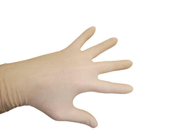 Ansell MF-300-M Exam Gloves,Rubber Latex, Powder Free, Medium 100 count