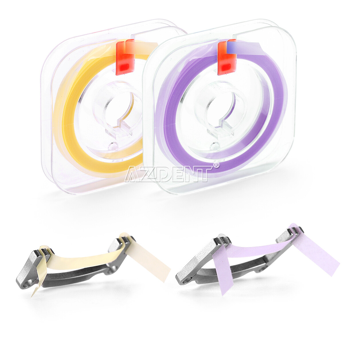 Dental Polishing Strips Resin Coarse Medium Fine 4mm & Polisher Strip Holder