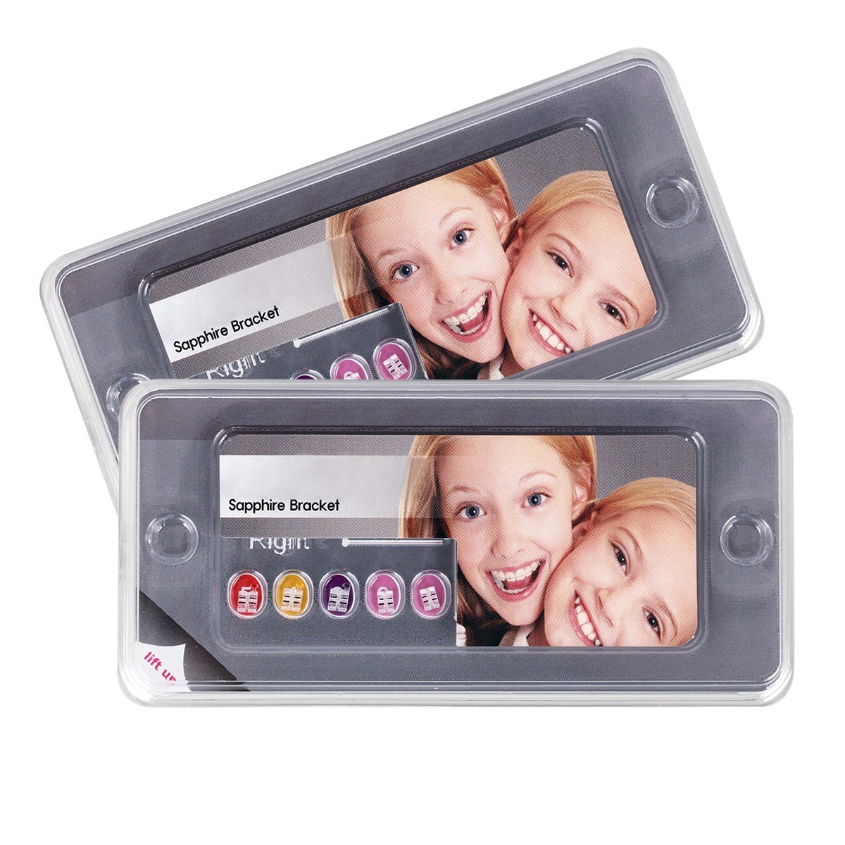 Dental Orthodontic Monocrystalline Sapphire Ceramic Brackets Roth/MBT .022/018