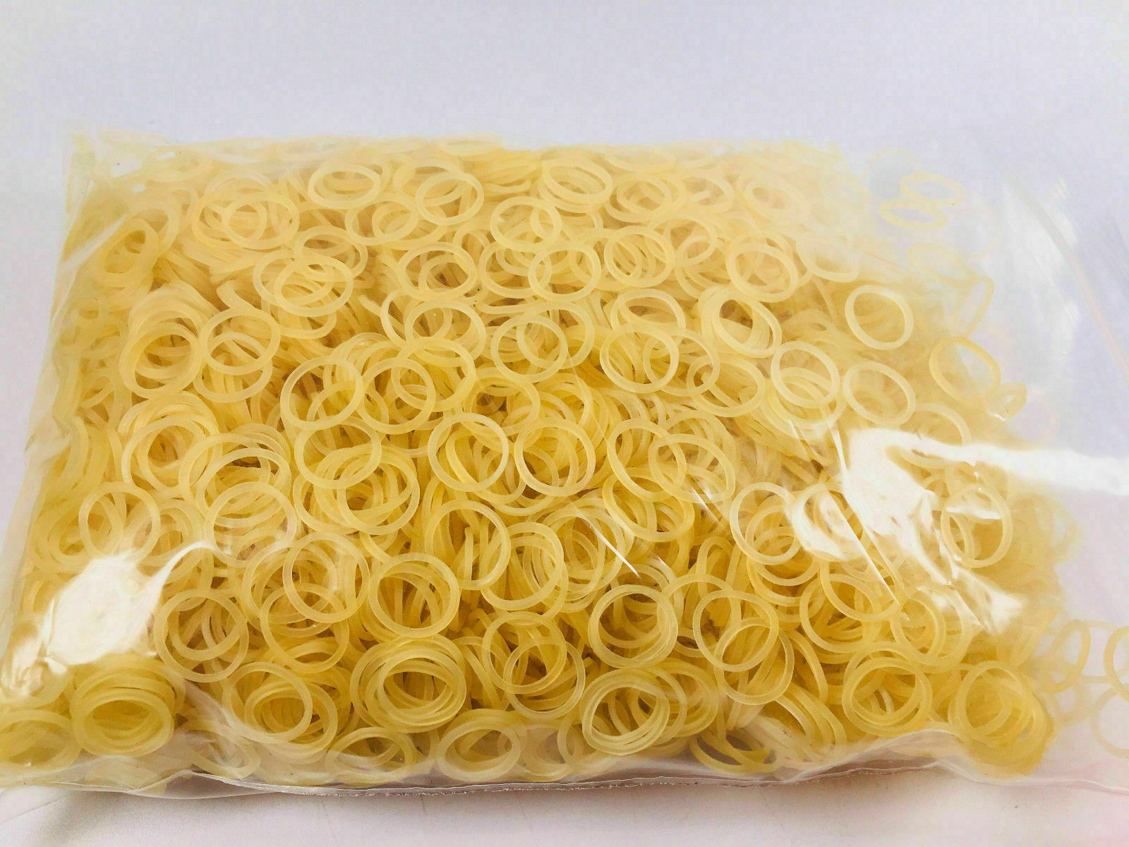 5000Pcs Dental Orthodontic Elastics Ligature Ties Rubber Bands Yellow Color