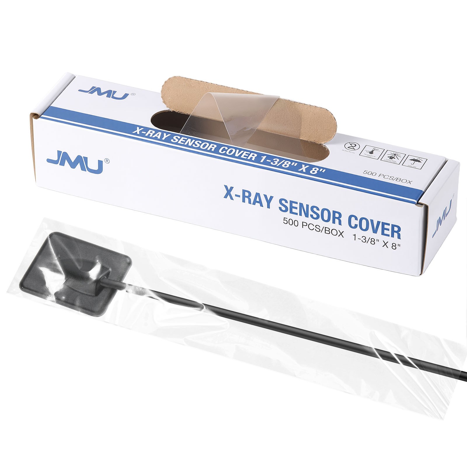 500-5000pcs Disposable Dental Orthodontics X-Ray Sensor Cover Protective Film