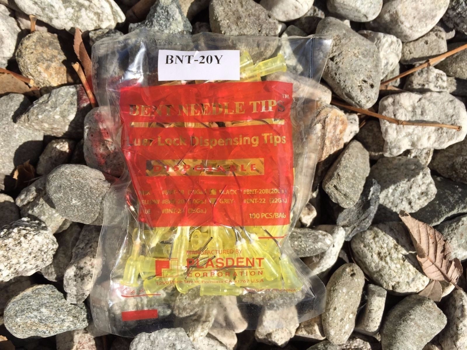 Dental flow YELLOW Delivery Tips 100/pkg 20 Gage