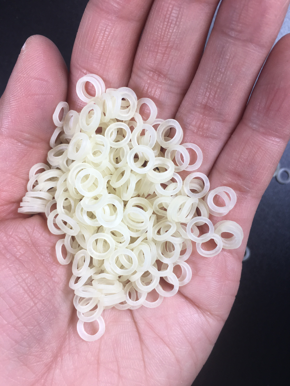 Dental Elastics Rubber Bands Ties Orthodontic 4.5OZ 5000PCS/Bag 5 sizes Choice