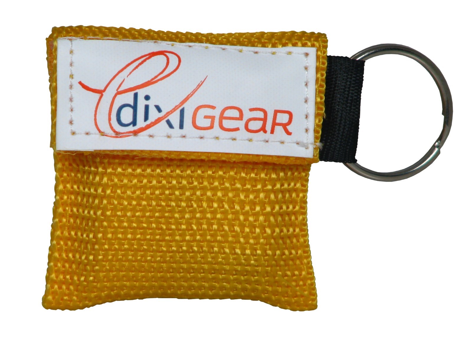 10 YELLOW CPR Mask with Keychain Face Shield key Chain CPR keychain