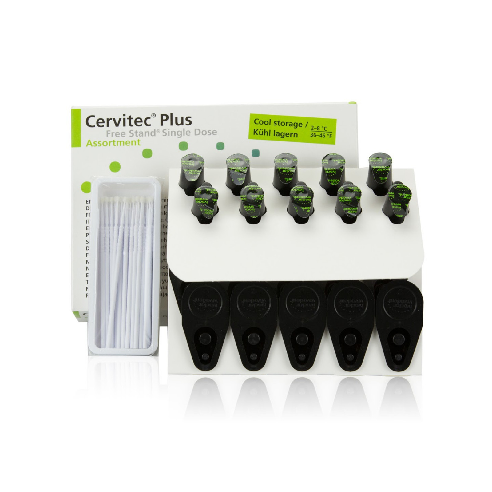 Ivoclar Vivadent 602271 Cervitec Plus Single Dose Assortment 20/Pk 0.25 Gm