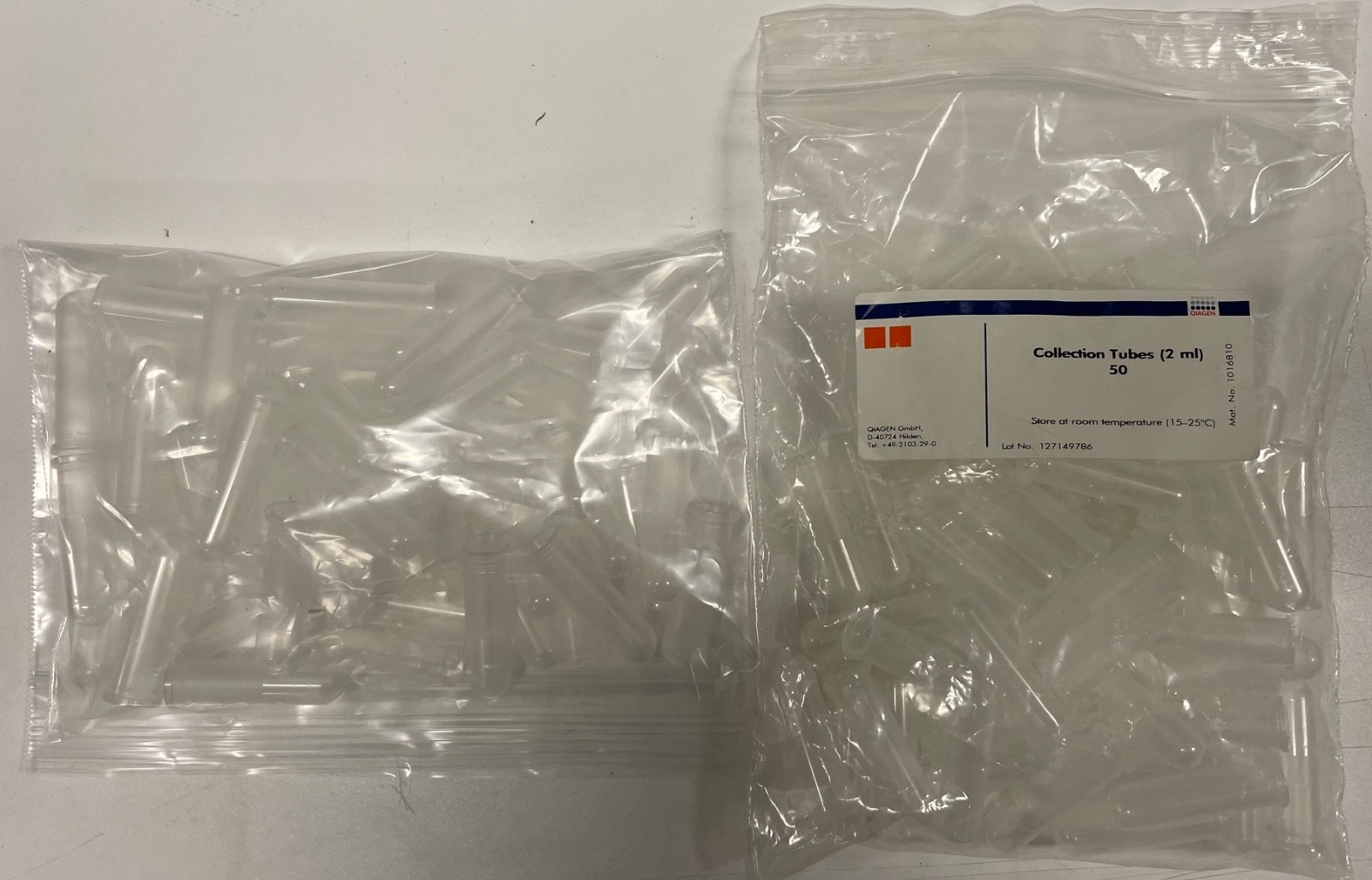 QIAGEN 2mL Collection Tubes for Mini Spin Columns, 50 tubes per pack