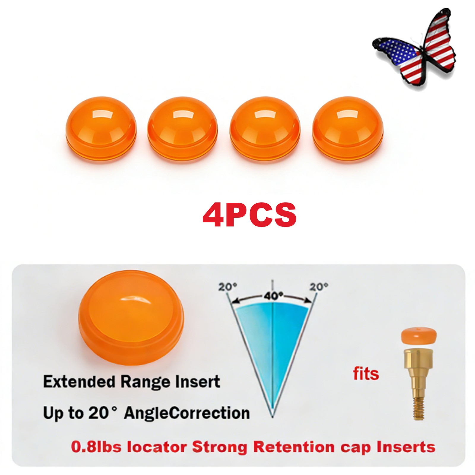 Dental Overdenture Zest Locator Abutment Legacy Anchor Hiossen Nobel Zimmer Cap