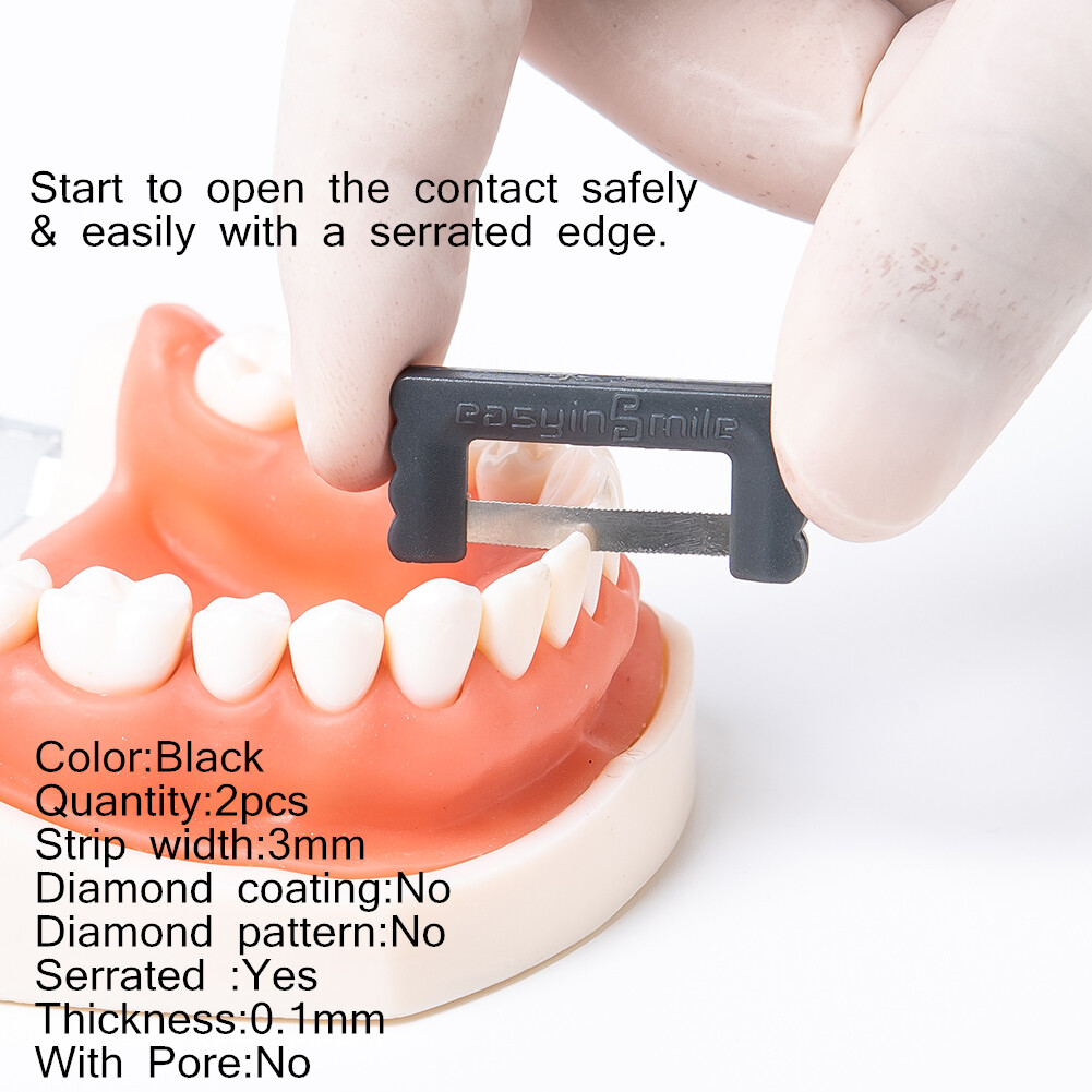 IPR Stripping Plus System Kits Orthodontic Autoclavable&Reusable Assorted 100pcs