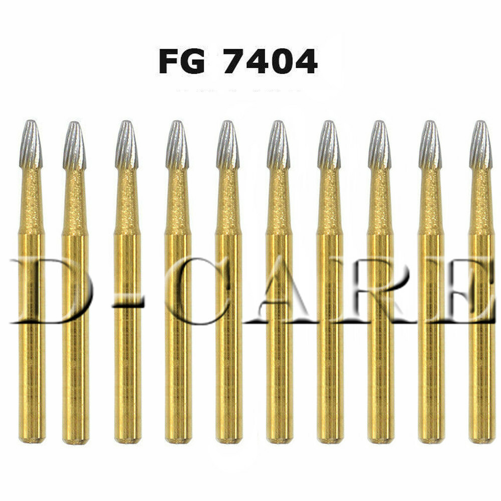 Dental Trimming & Finishing Carbide Burs DrillGold 7901/7803/7104/7404/7406/7906