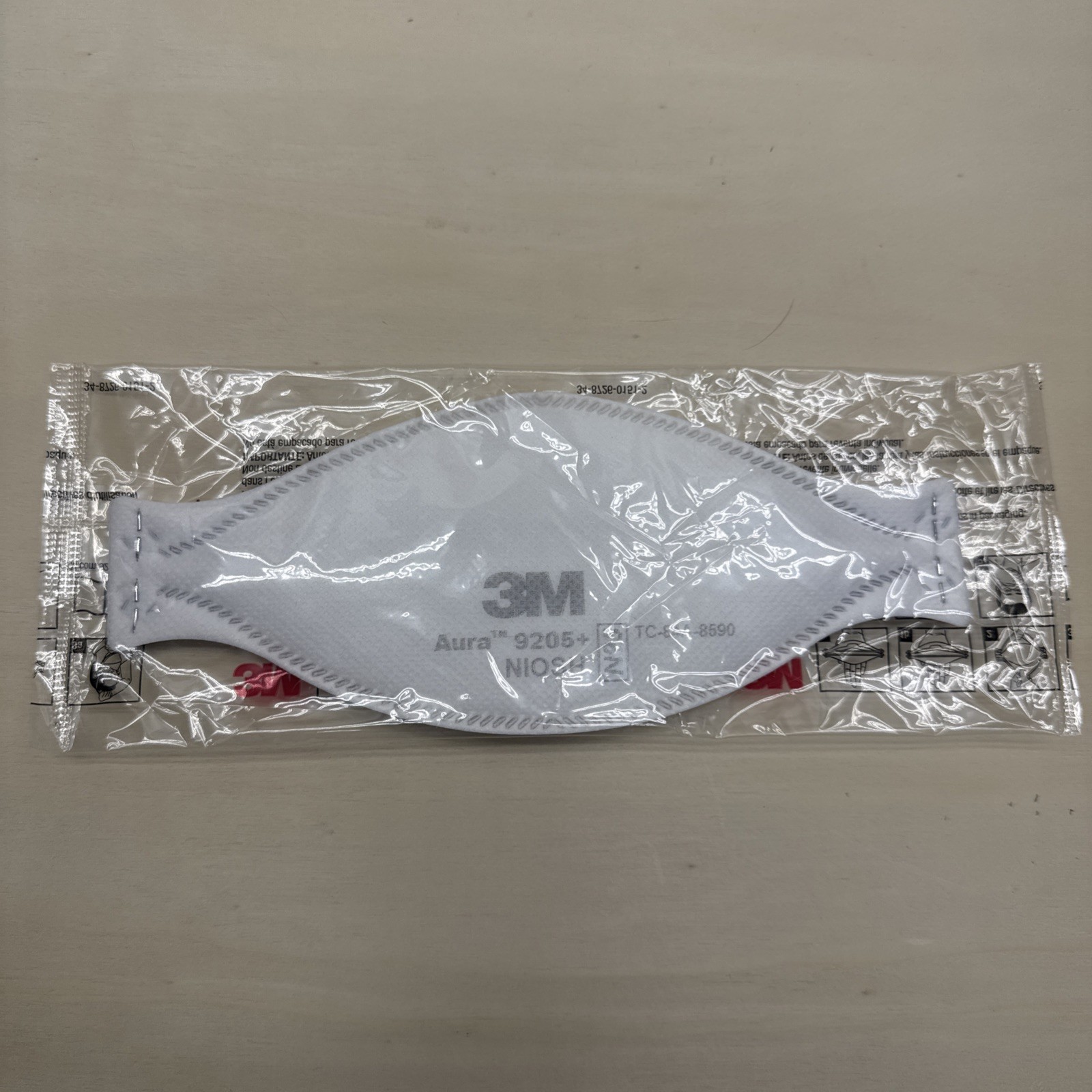 3M Aura 9205 N 95 Particulate Respirator Face Mask – White LOT OF 190