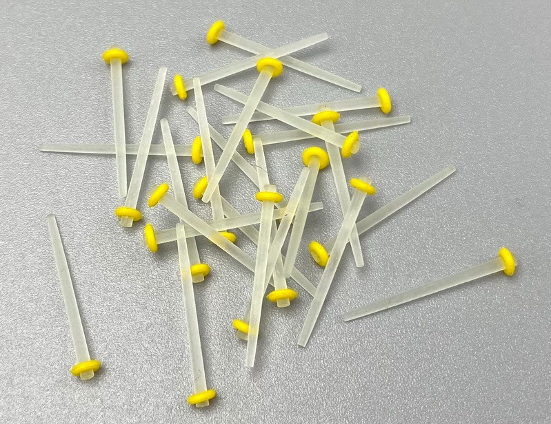 Dental Glass Quartz Fiber Post Root Canal Pin Straight Screw Restorative 1.2-1.8
