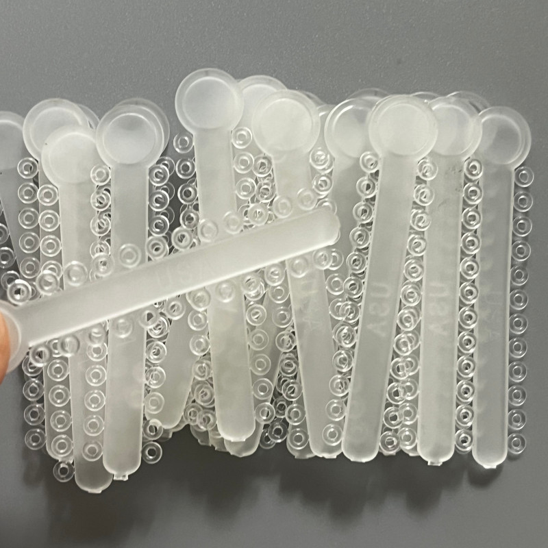 Dental Elastic Ligature Ties 1008pcs/pack Orthodontic Rubber Bands O Rings Clear