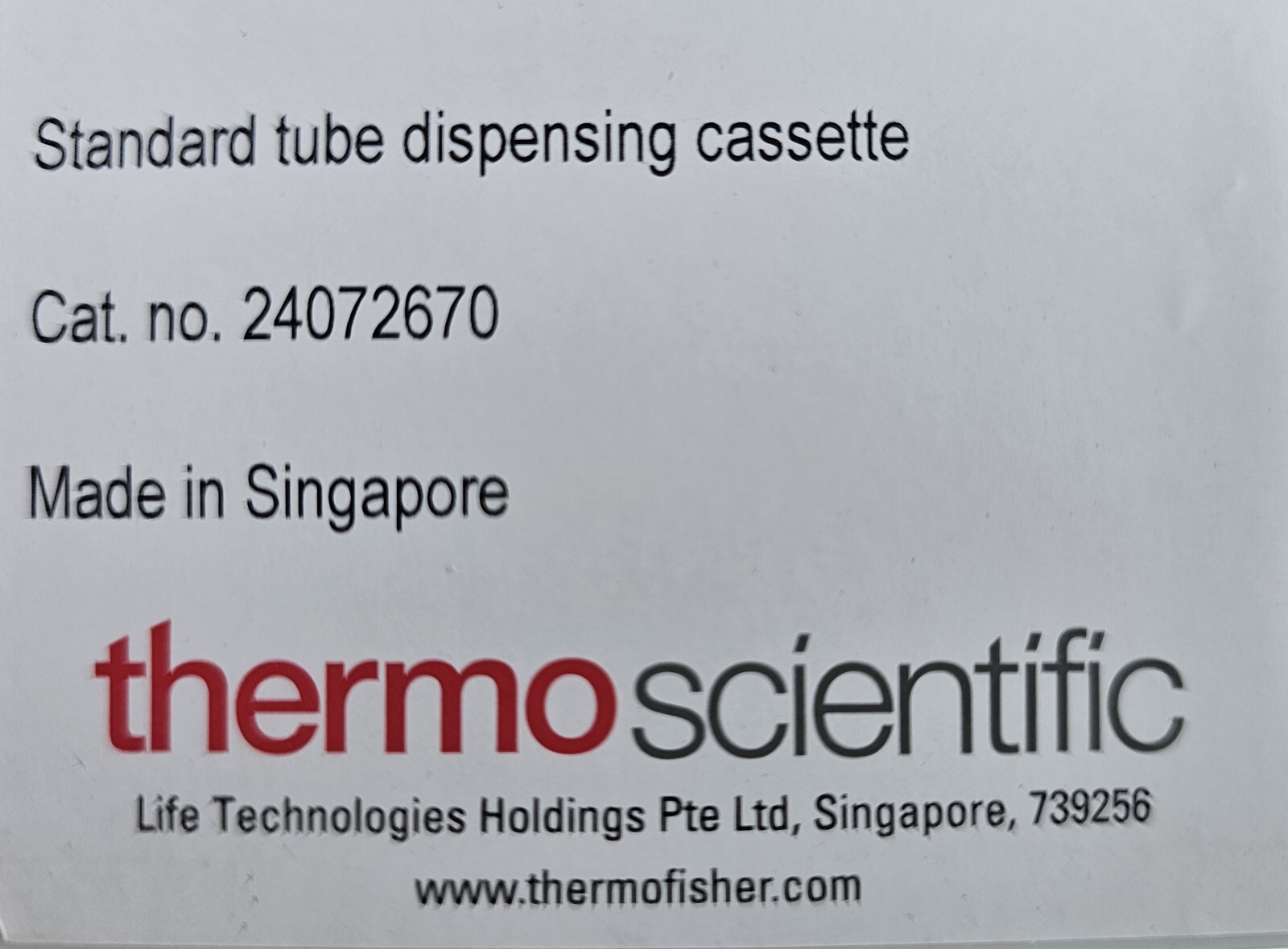 Thermo Multidrop™ Combi, 384 and DW Reagent Dispenser Accessories 24072670