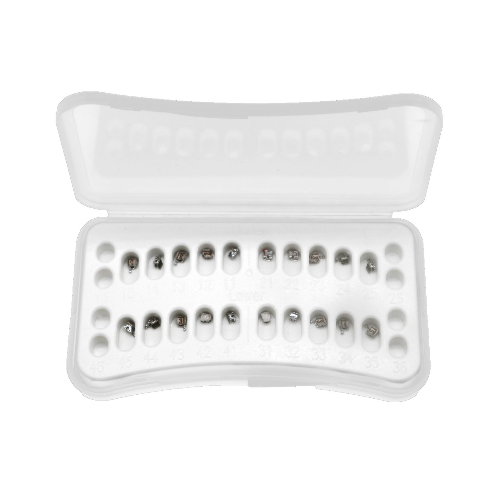 EASYINSMILE Dental self-ligating brackets Orthodontic metal brace ROTH/MBT &Hook