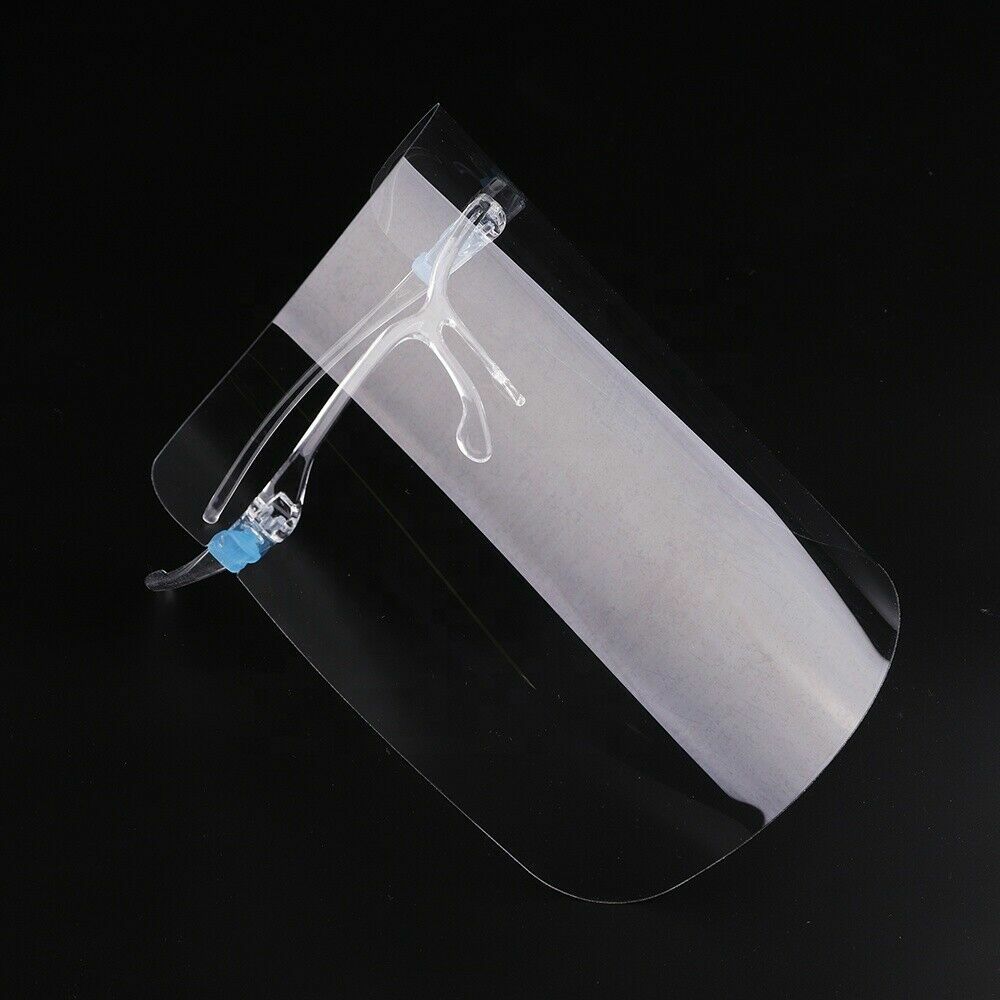 Safety Full Face Shield Mask Reusable FaceShield Clear Washable Face Anti-Splash