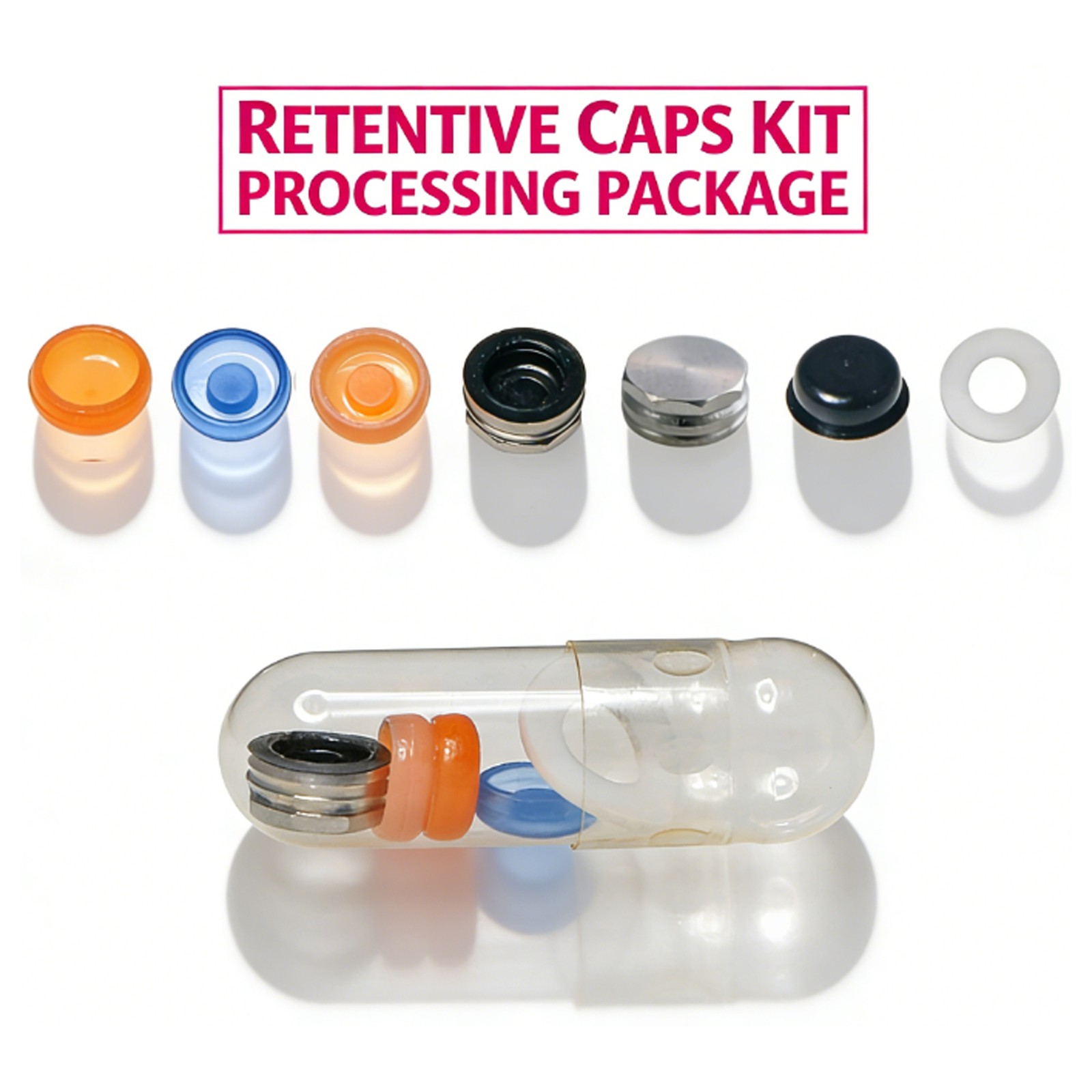 Dental Overdenture Zest Locator Abutment Legacy Anchor Hiossen Nobel Zimmer Cap