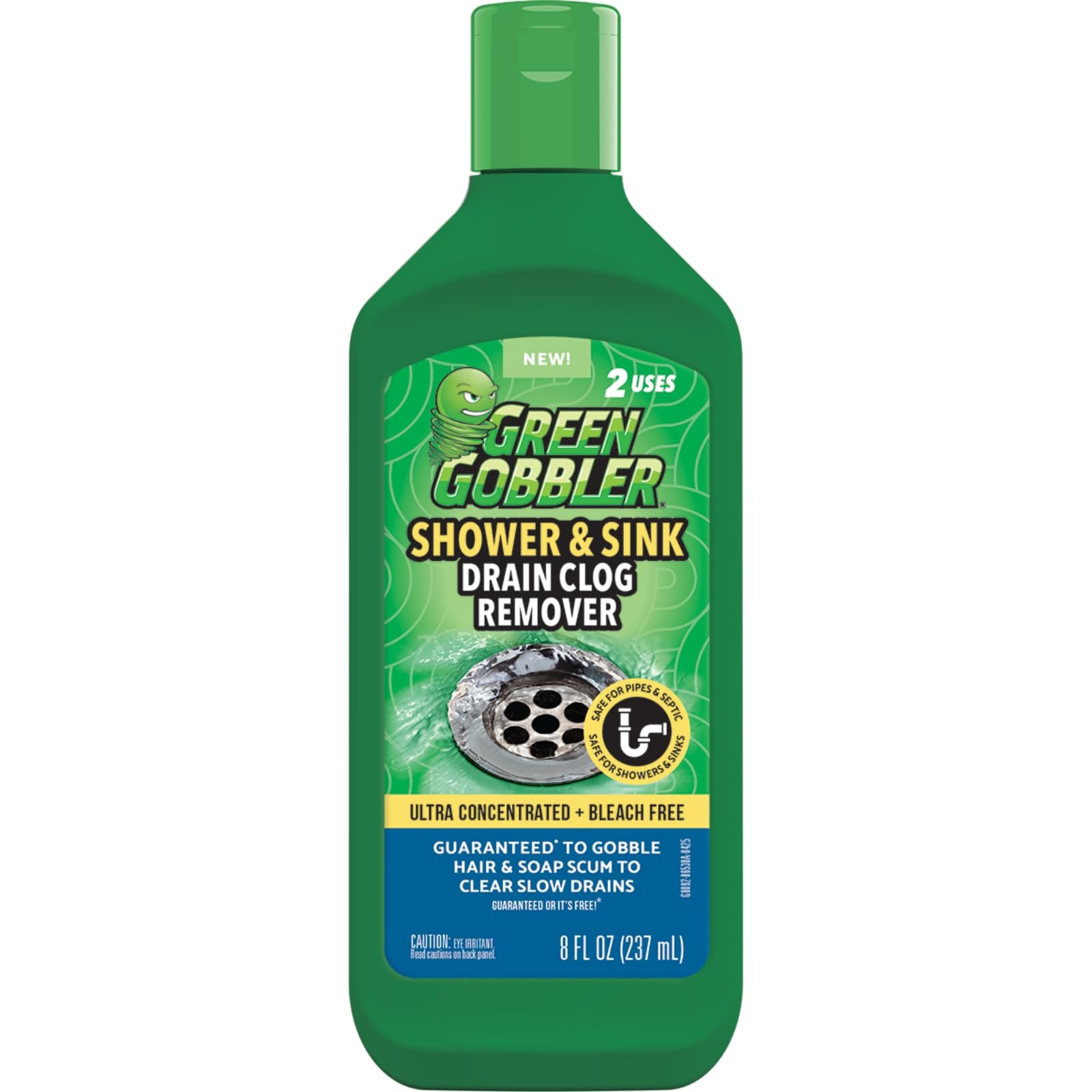Green Gobbler Ultra Concentrated Drain Clog Remover & Cleaner | 1 Pack