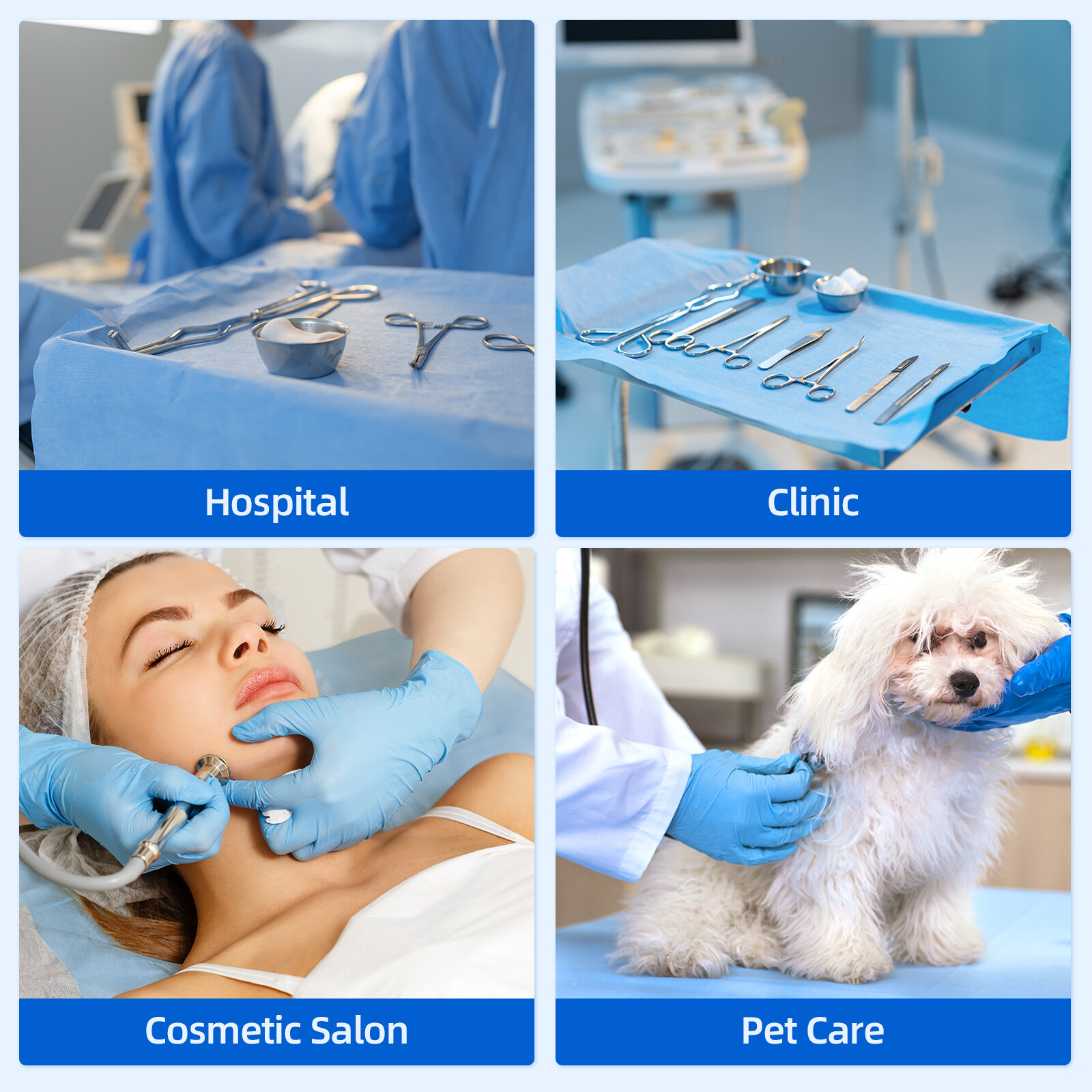 JMU Dental Autoclave CSR Sterilization Wrap Sheets Crepe Paper Steam & Ethylene