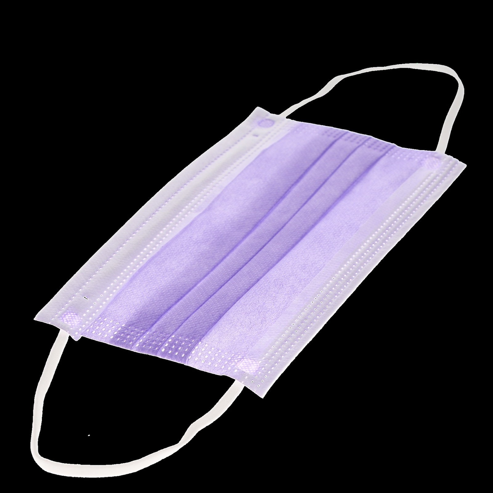 House Brand Dentistry 109134 Earloop Face Masks 3-Ply ASTM Level 3 Lavender 50P