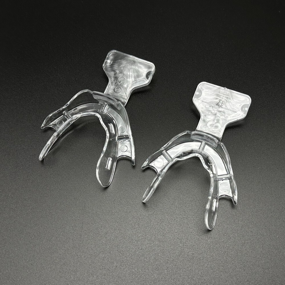 Plastic Dental Impression Trays Frame Cut Back Edentulous Jaw Sterilize 135℃