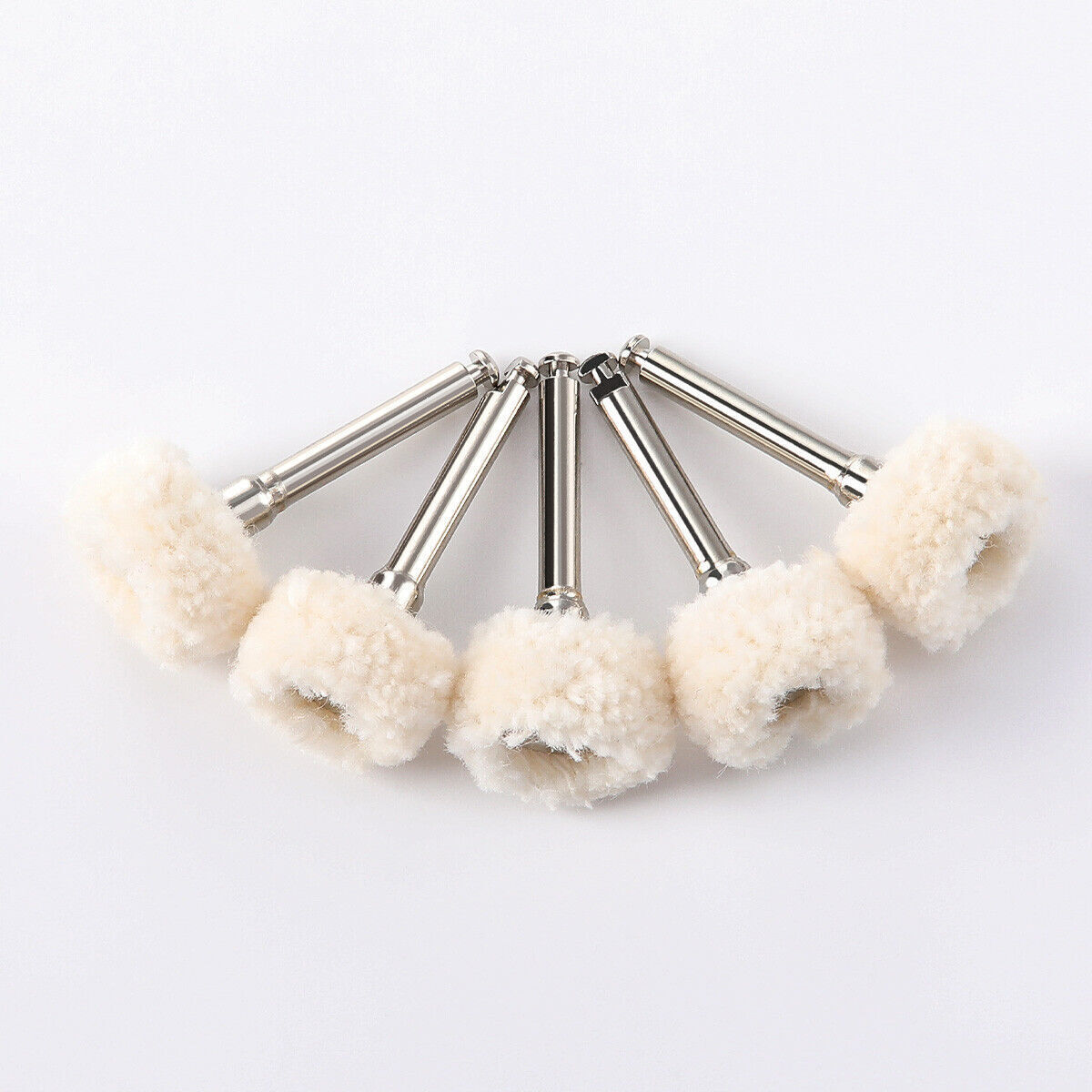 5Pc Cotton Dental Polishing Brush Wheels RA2.35mm Contra Angle RA Latch Type HOT