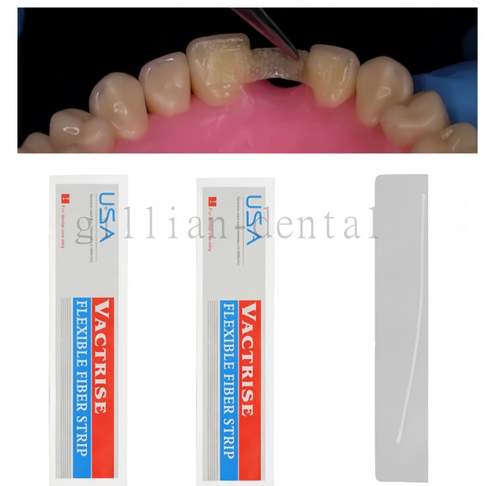 1* Dental Flexible Fiber Strip Glass Splint Retainer Loose Tooth Fixation Strips