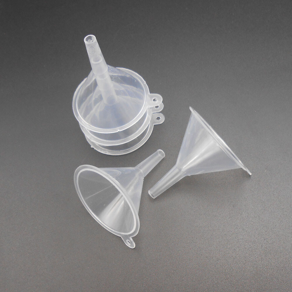 5Pc 32MM Repackaging Small Filling Funnel 4.5MM Spout For Atomiser Perfume 3.2CM