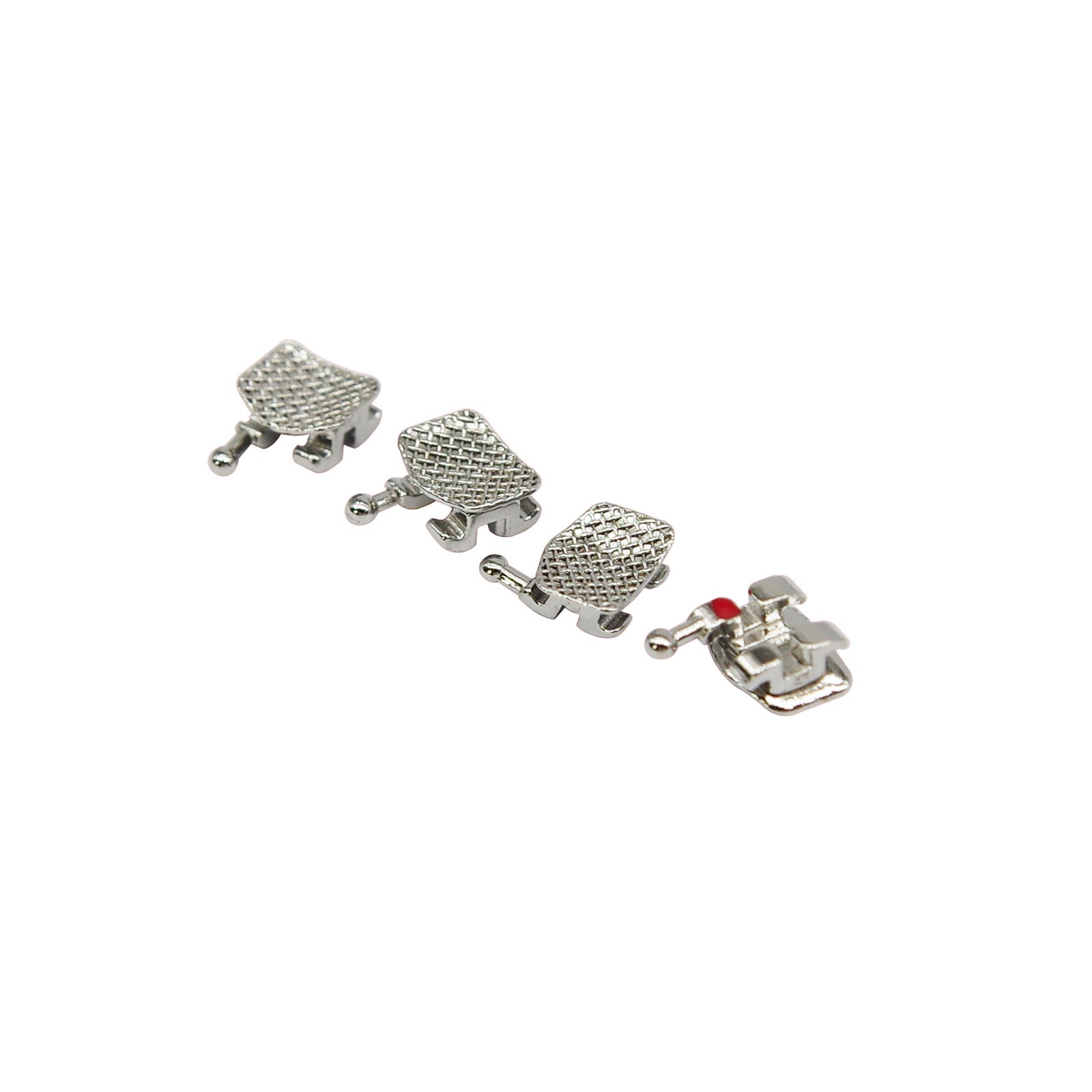 Dental Orthodontic Braces Brackets Mini Roth.022 Hook345/Arch Wire Nature